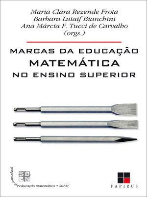 cover image of Marcas da educação matemática no ensino superior